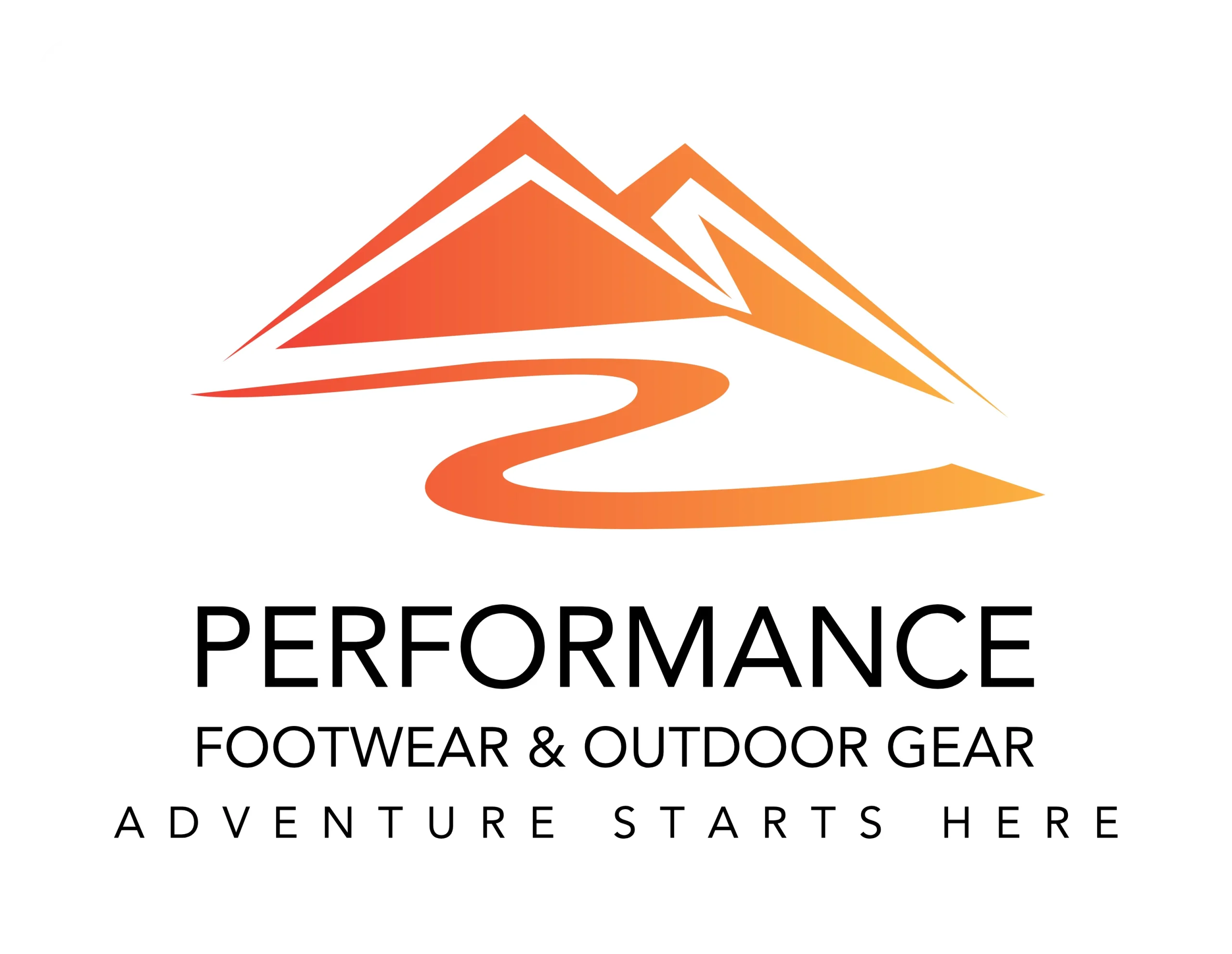 performance footwear logo